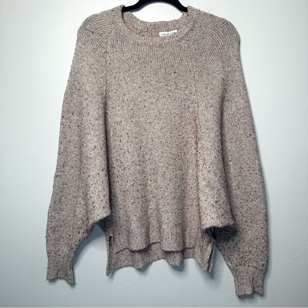Urban Outfitters Oversized Slouchy Batwing Chunky Knit Sweater Small Wool Blend
